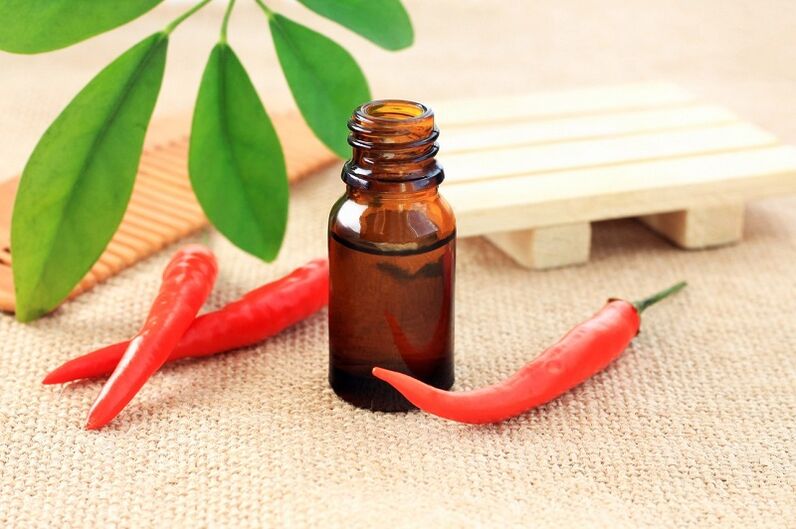 Tintura di peperoncino per il trattamento dell'osteocondrosi cervicale